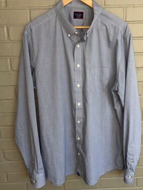 UNTUCKit Kamptaler Men's Long Sleeve Oxford Shirt Size XXL